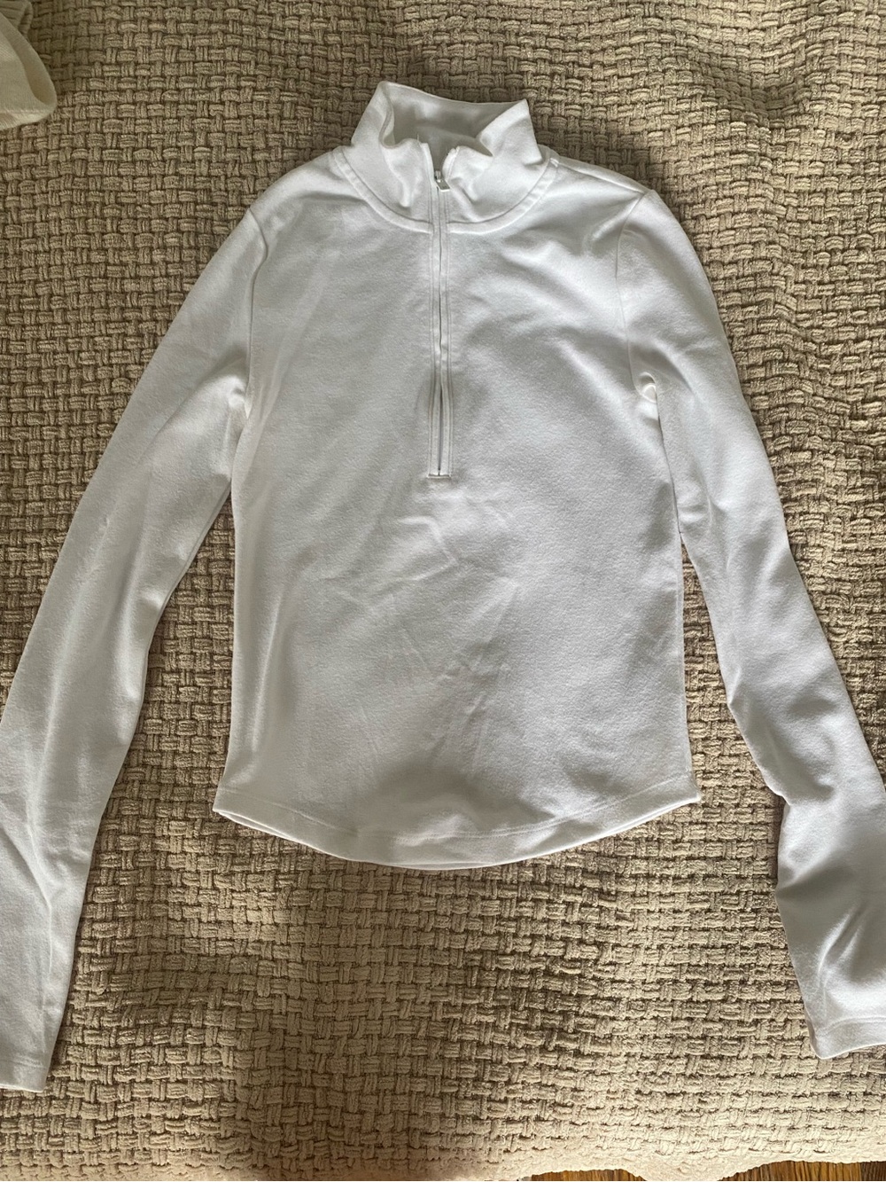 Aritzia Sunday best half zip top